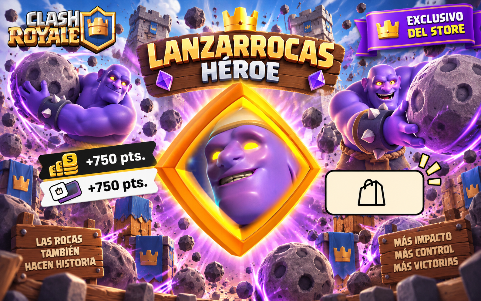 Lanzarrocas Héroe