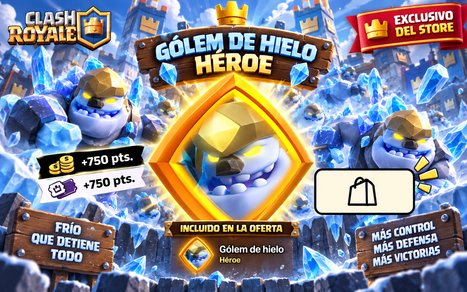 Gólem de Hielo Héroe