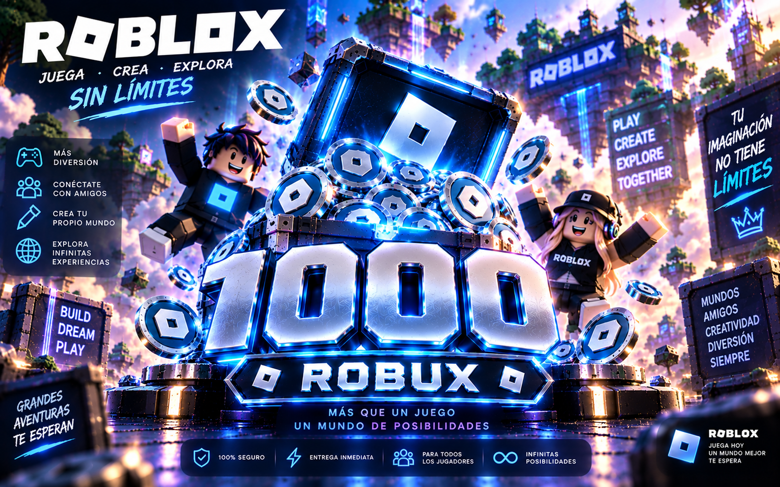 1000 Robux